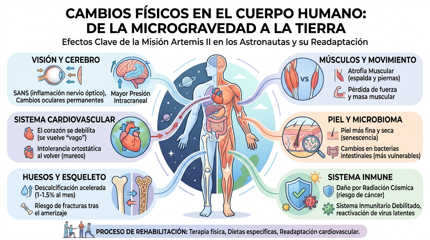 El Regreso de Artemis II: El Impacto del Espacio Profundo en el Cuerpo Humano